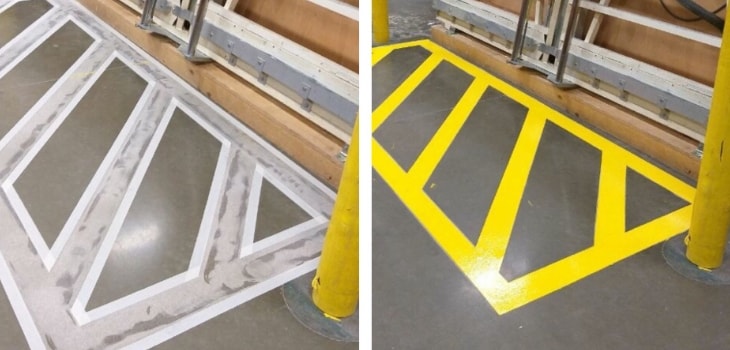 Using Floor Tape for a Safer Warehouse